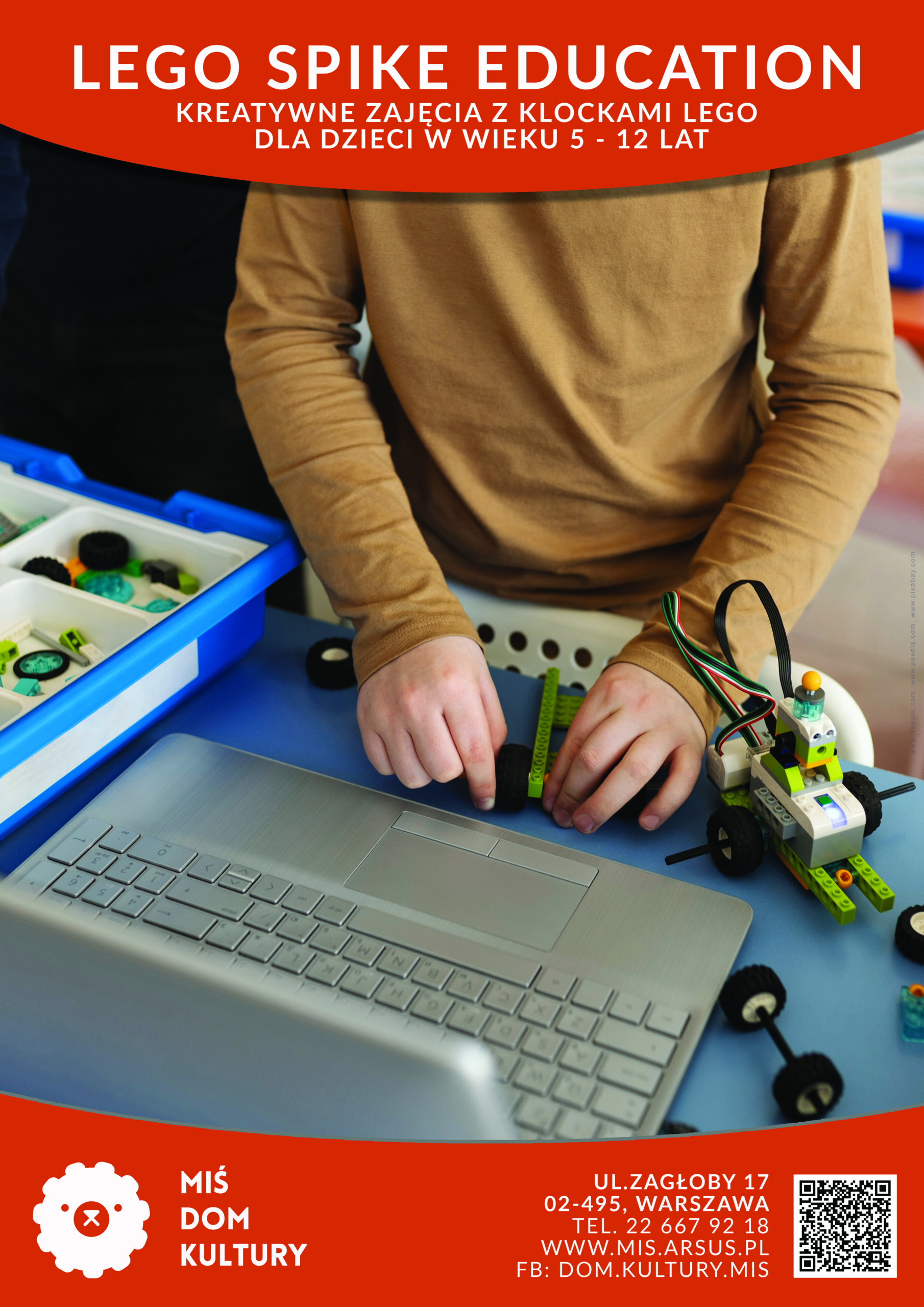 Kreatywne zajęcia z Klockami Lego Spike Education