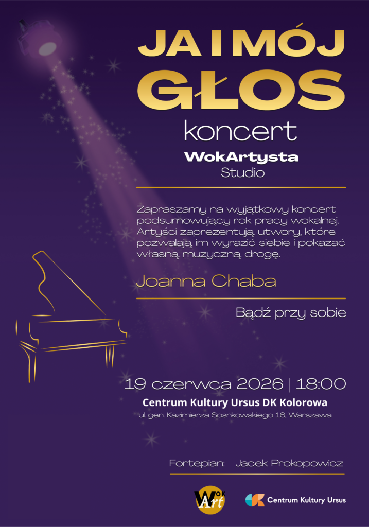Plakat wydarzenia: Ja i mój głos