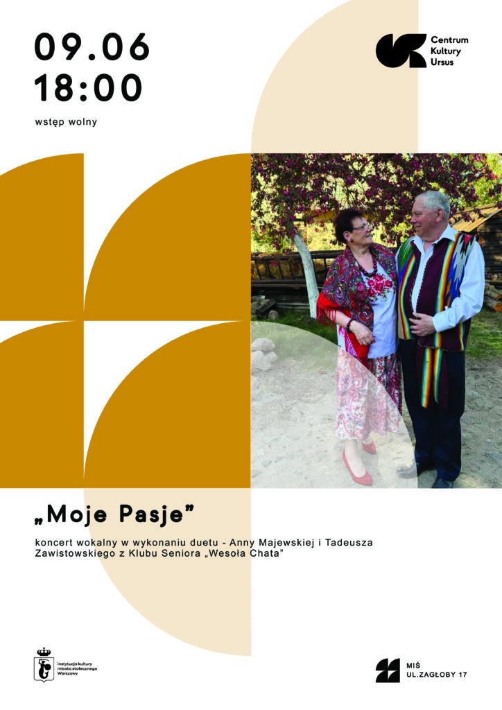 Plakat wydarzenia: Moje Pasje