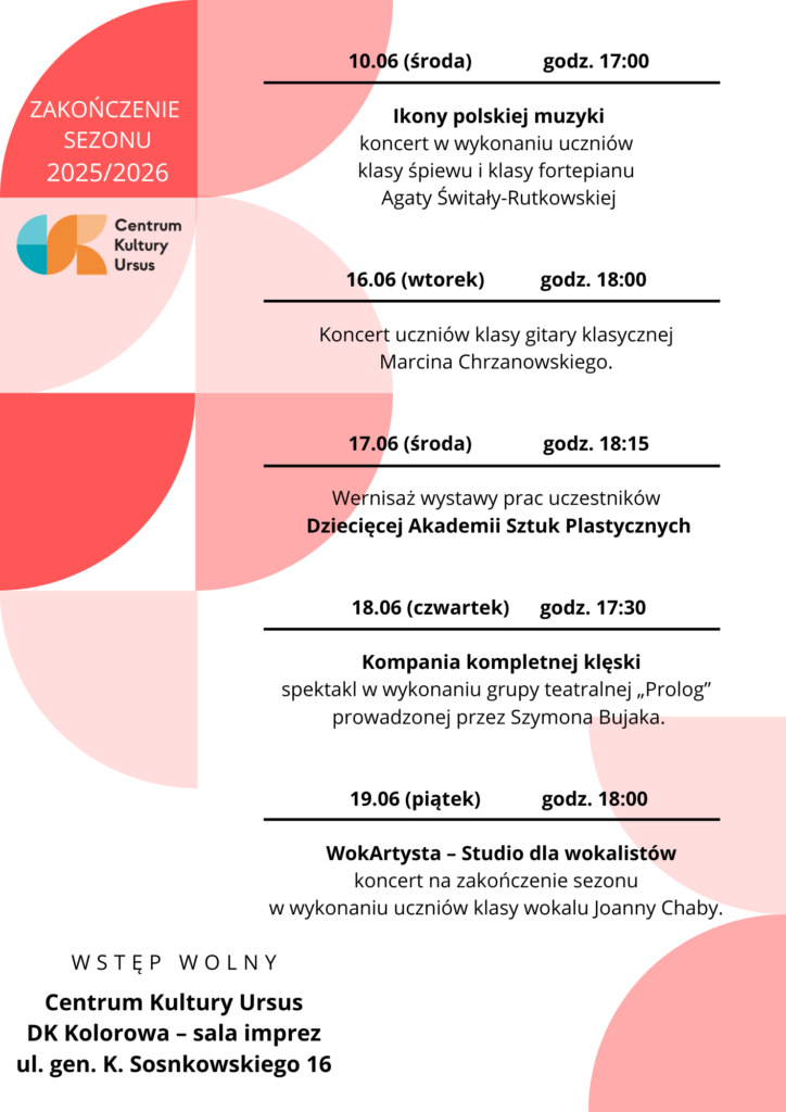 Plakat wydarzenia: Ikony polskiej muzyki
