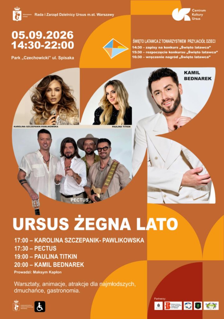 Plakat wydarzenia: Pożegnanie lata w Ursusie
