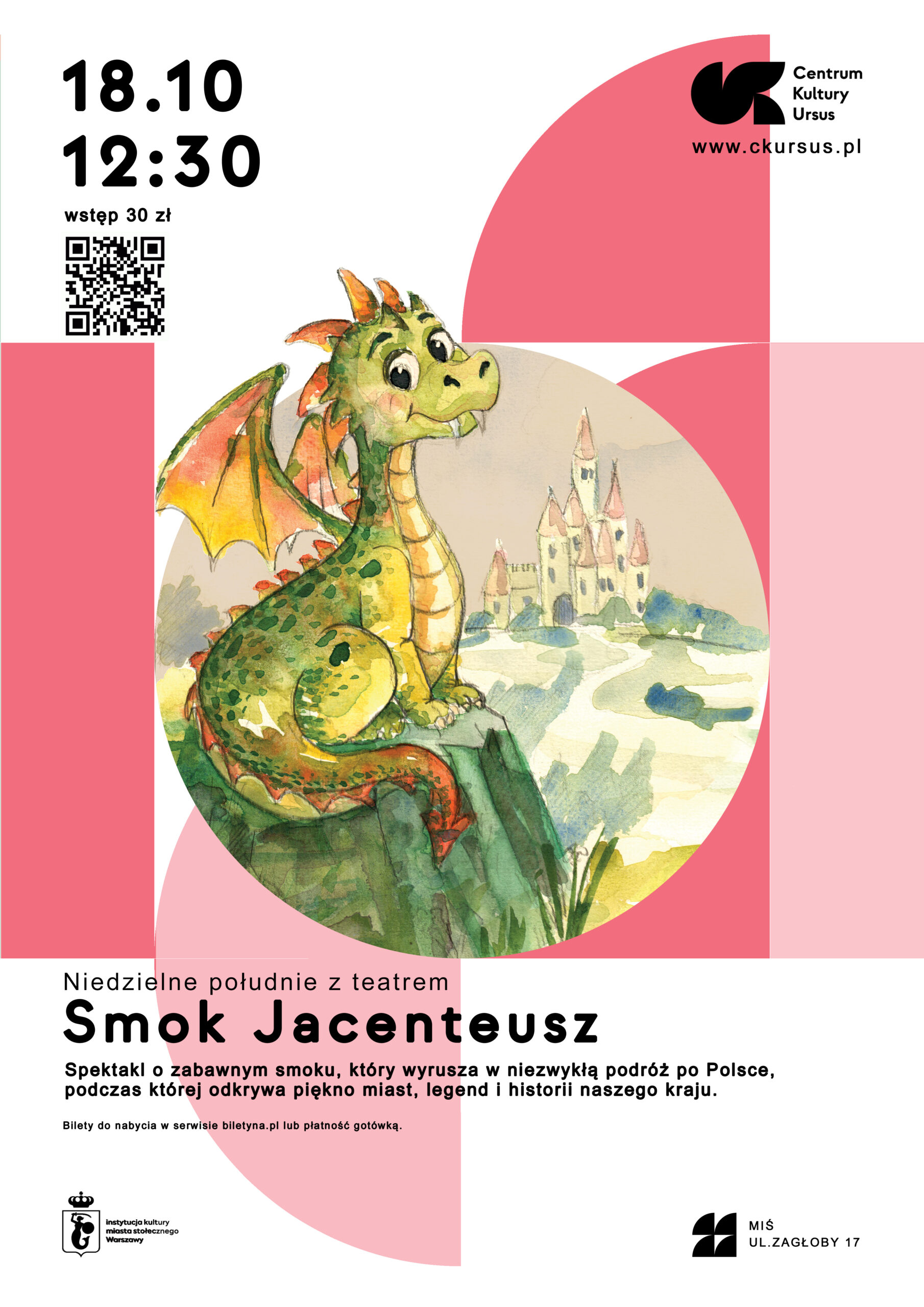 Niedzielne południe z teatrem – „Smok Jacenteusz”