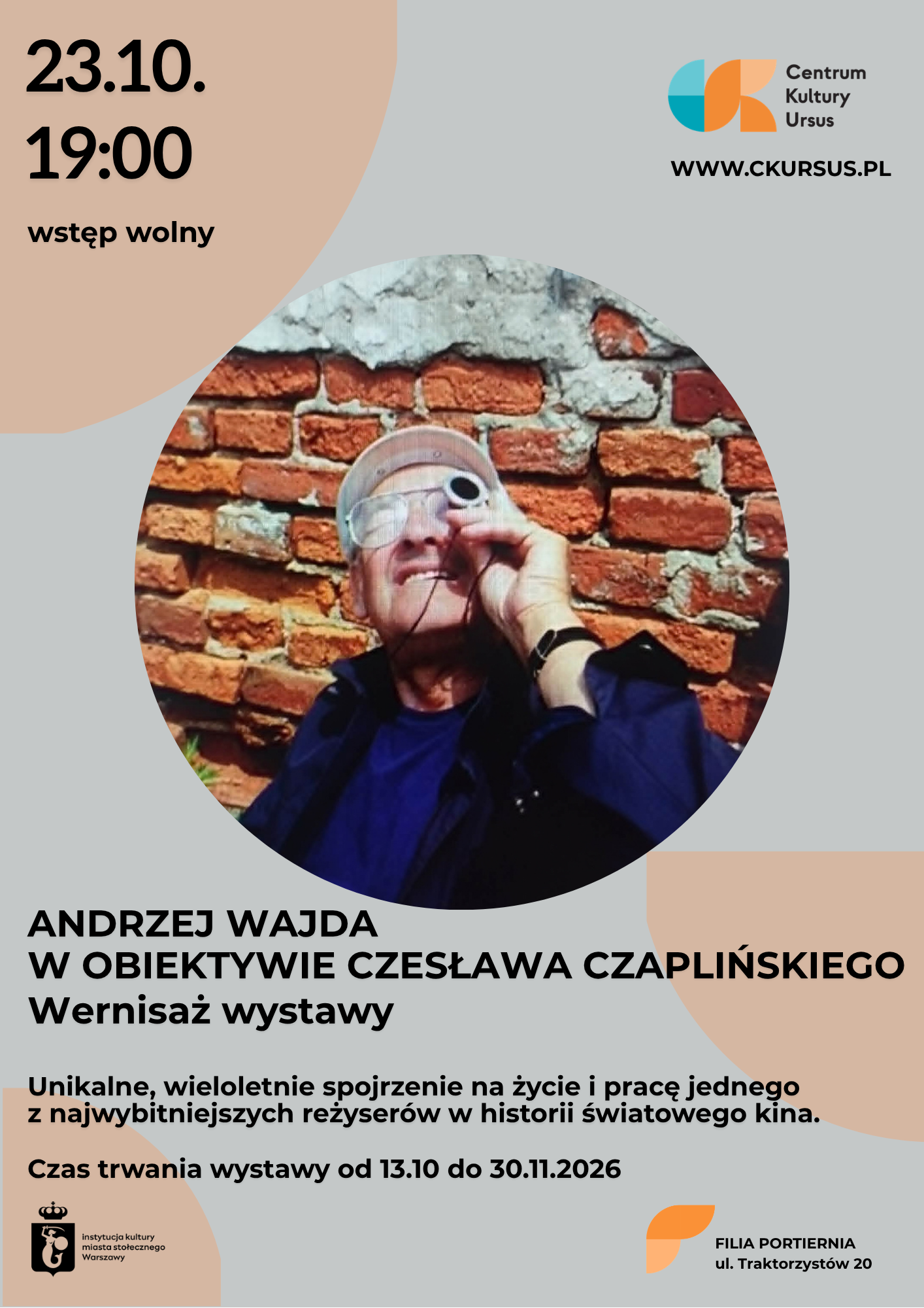 Wernisaż wystawy „Andrzej Wajda w obiektywie Czesława Czaplińskiego”