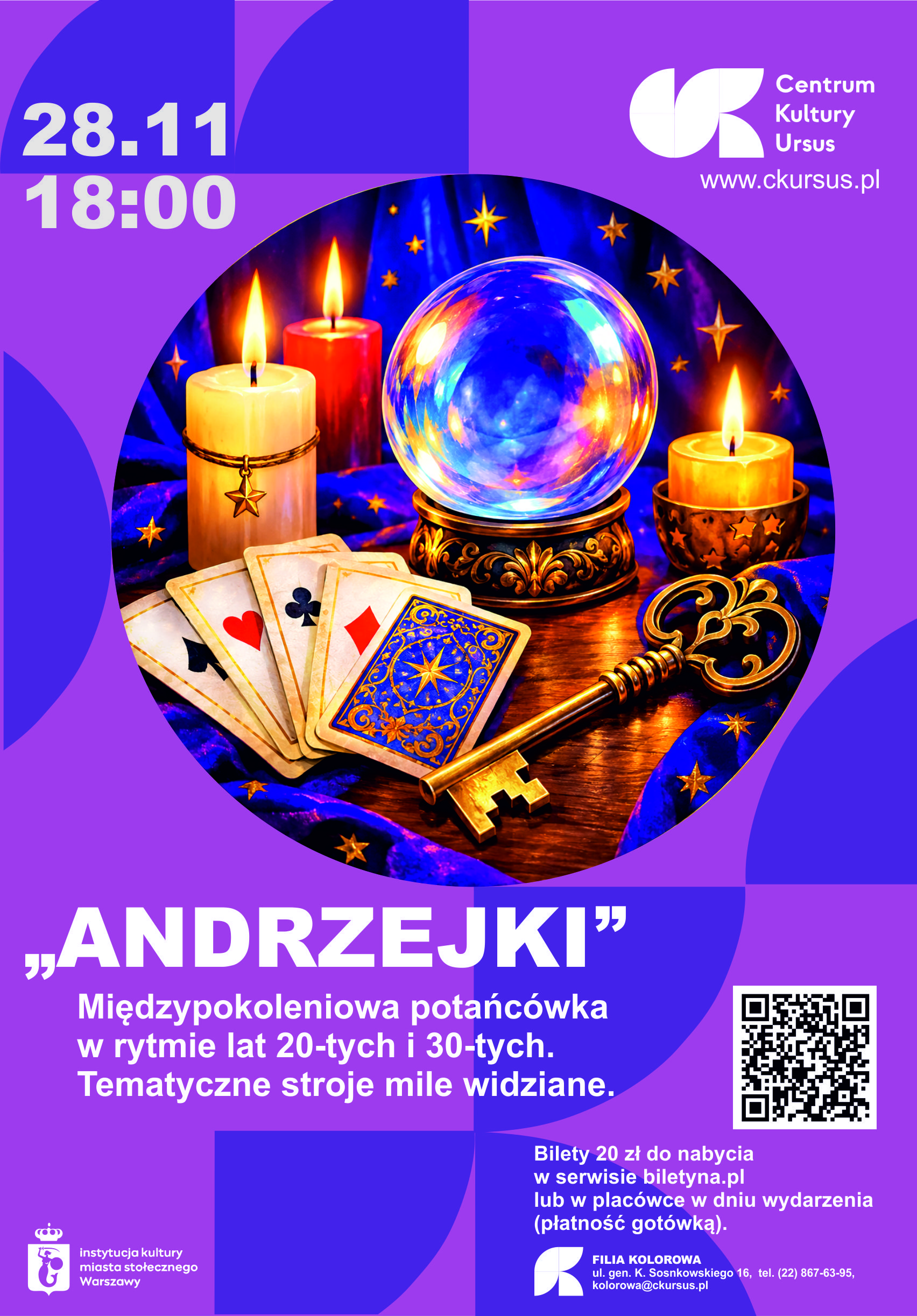 „Andrzejki” – międzypokoleniowa potańcówka w rytmie lat 20-tych i 30-tych